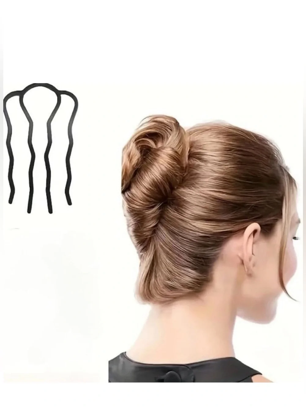 💞 New Elegant Black Hair Updo & Twist Comb